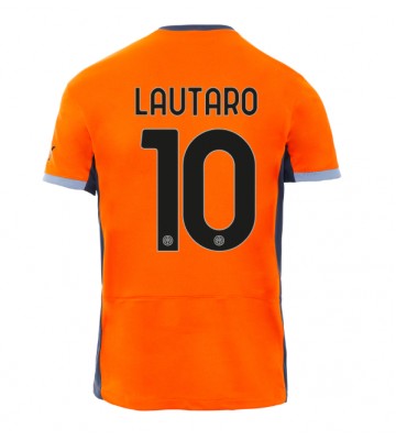 Inter Milan Lautaro Martinez #10 Tredje trøje 2023-24 Kort ærmer